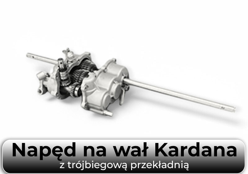 Napęd w kosiarce spalinowej Weibang WBBC537SCV